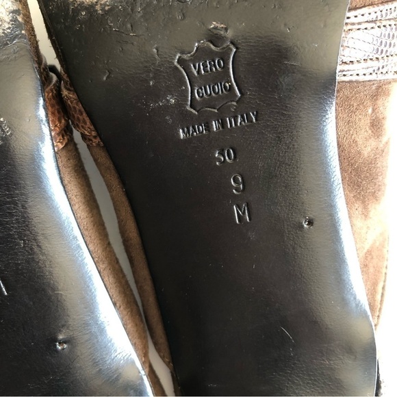 Via Spiga Suede Mary Jane Mules - Picture 13 of 15